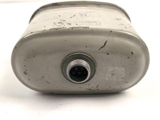 Belgien 2. Weltkrieg ?, grosser Filter für eine Gasmaske .  Originallack