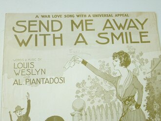 U.S. WWI, sheet music, Patriotic cover