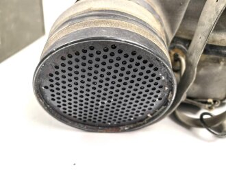 Ungarn ?, Pferdegasmaske KSPM in gutem Zustand, mit Gasbrille in Umverpackung. Russisches Modell, so auch unter anderem in Polen im Einsatz.