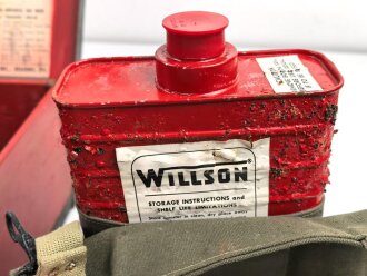 U.S.A, Transportkasten mit Filter für "Willson Universal Gas Mask" Alter unbekannt