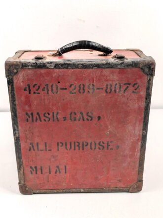 U.S.A, Transportkasten mit Filter für "Willson Universal Gas Mask" Alter unbekannt