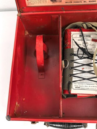 U.S.A, Transportkasten mit Filter für "Willson Universal Gas Mask" Alter unbekannt