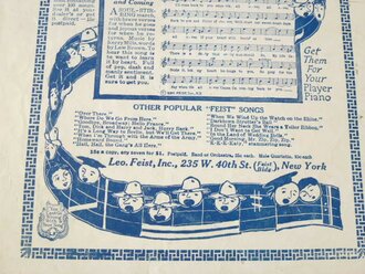 U.S. WWI, sheet music, Patriotic cover