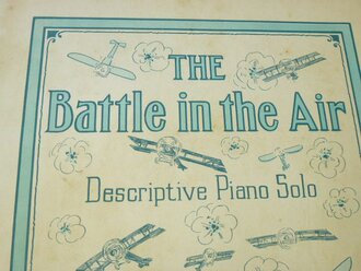 U.S. WWI, sheet music, Patriotic cover