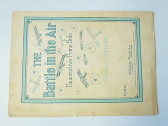 U.S. WWI, sheet music, Patriotic cover