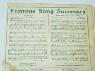 U.S. WWI, sheet music, Patriotic cover