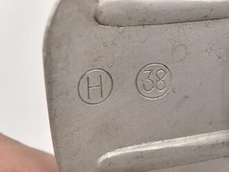 Gasmaskenspanner Wehrmacht, guter Zustand, datiert 1938