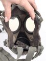 Reichswehr Gasmaske Modell 1924. Maskenkörper angetrocknet.