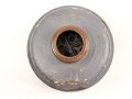 Afrikakorps Wehrmacht, Gasmaskenfilter Filtereinsatz 42. Alt überlackiertes Stück, darunter sandfarbener Originallack