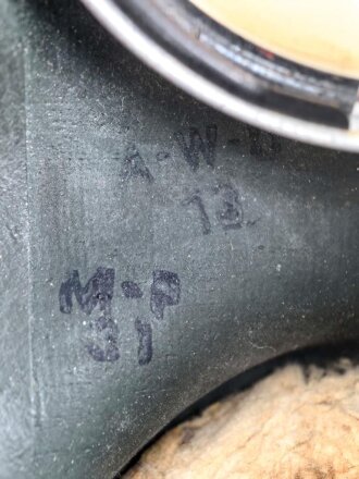 Luftschutz 2.Weltkrieg, Volksgasmaske 40 in gutem Gesamtzustand