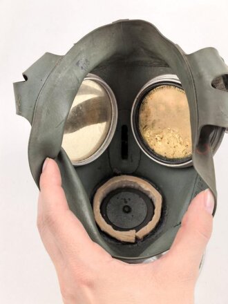 Luftschutz 2.Weltkrieg, Volksgasmaske 40 in gutem Gesamtzustand
