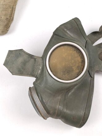 Luftschutz 2.Weltkrieg, Volksgasmaske 40 in gutem...