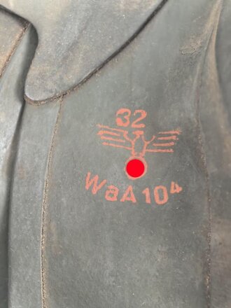 Luftschutz 2.Weltkrieg, Volksgasmaske 40 in gutem Gesamtzustand, in Bereitschaftstasche