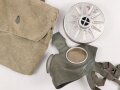 Luftschutz 2.Weltkrieg, Volksgasmaske 40 in gutem Gesamtzustand, in Bereitschaftstasche