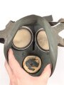 Luftschutz 2.Weltkrieg, Volksgasmaske 40 in gutem Gesamtzustand, in Bereitschaftstasche