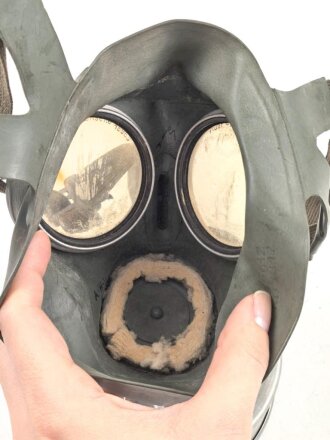 Luftschutz 2.Weltkrieg, Volksgasmaske 40 in gutem Gesamtzustand