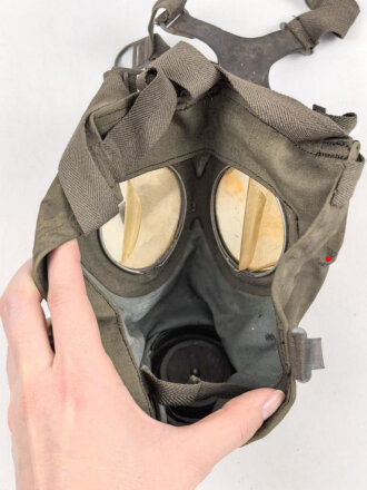 Luftschutz 2.Weltkrieg, Volksgasmaske 44 in gutem Gesamtzustand
