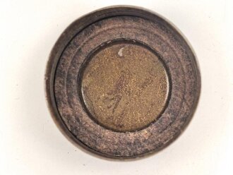 Schraubdeckel für einen Gasmaskenfilter / Filtereinsatz der Wehrmacht. Gebraucht, sie erhalten ein ( 1 ) Stück