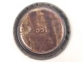 Unterer Deckel für Gasmaskenfilter / Filtereinsatz der Wehrmacht. Hersteller fcc