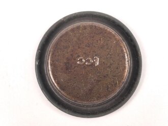 Unterer Deckel für Gasmaskenfilter / Filtereinsatz der Wehrmacht. Hersteller fcc