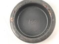 Unterer Deckel für Gasmaskenfilter / Filtereinsatz der Wehrmacht. Hersteller fcc