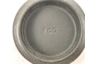 Unterer Deckel für Gasmaskenfilter / Filtereinsatz der Wehrmacht. Hersteller fcc