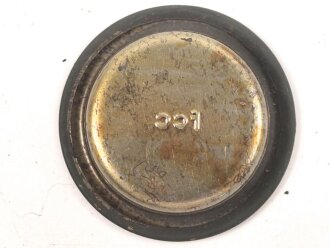 Unterer Deckel für Gasmaskenfilter / Filtereinsatz der Wehrmacht. Hersteller fcc