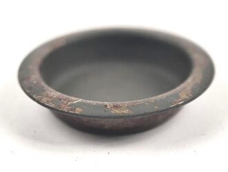 Unterer Deckel für Gasmaskenfilter / Filtereinsatz der Wehrmacht. Hersteller fcc
