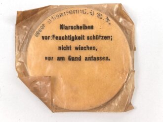 Paar Ersatz Klarscheiben für eine Gasmaske der...