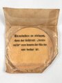 Paar Ersatz Klarscheiben für eine Gasmaske der Wehrmacht. Gehört ins Deckelfach der Bereitschaftsbüchse