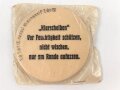Paar Ersatz Klarscheiben für eine Gasmaske der Wehrmacht. Gehört ins Deckelfach der Bereitschaftsbüchse