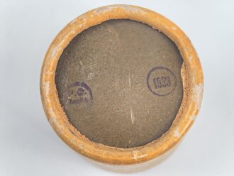 Behälter für Kampfstoffproben der Wehrmacht, Pappverpackung leer