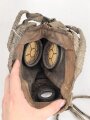 1.Weltkrieg Gasmaske. Guter Zustand, Leder weich.