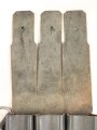 Norwegen nach 1945, lederne Magazintasche für drei Stangenmagazine MP38. und 40 der Wehrmacht. Die MP40 war nach Kriegsende noch lange bei der norwegischen Armee im Bestand
