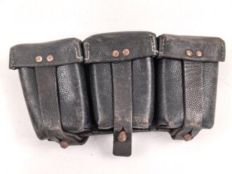 Patronentasche zum k98 der Wehrmacht, datiert 1942