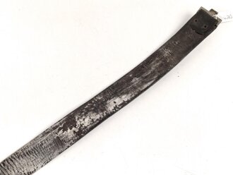 Reichswehr, Koppelriemen für Mannschaften. Ungereinigtes Stück, Gesamtlänge 96cm