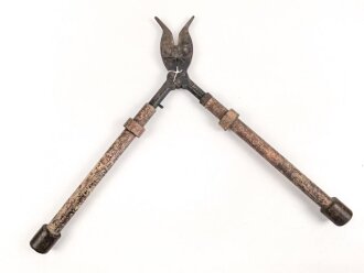 Lange Drahtschere Wehrmacht, gebraucht, ungereinigt, datiert 1937