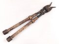 Lange Drahtschere Wehrmacht, gebraucht, ungereinigt, datiert 1937