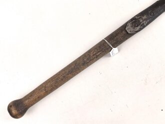 Klappspaten Wehrmacht, gebraucht, ungereinigt, ohne erkennbare Stempelung