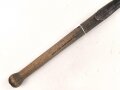 Klappspaten Wehrmacht, gebraucht, ungereinigt, ohne erkennbare Stempelung