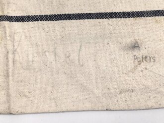 Großer Sack für Heeresverpflegung der Wehrmacht. Gebraucht, datiert 1942