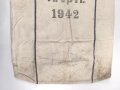 Großer Sack für Heeresverpflegung der Wehrmacht. Gebraucht, datiert 1942