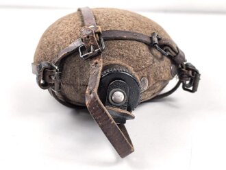 Korpus für Feldflasche Wehrmacht, Ausführung 1 Liter, die Belederung Eigenbau