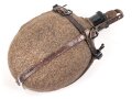 Korpus für Feldflasche Wehrmacht, Ausführung 1 Liter, die Belederung Eigenbau