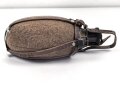 Korpus für Feldflasche Wehrmacht, Ausführung 1 Liter, die Belederung Eigenbau