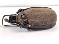 Korpus für Feldflasche Wehrmacht, Ausführung 1 Liter, die Belederung Eigenbau