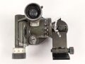 Richtaufsatz 35 zum 80mm Granatwerfer 34 der Wehrmacht. Norwegisch überlackiertes Stück, voll beweglich