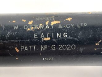 Optik, W. Ottway & Co Ealing Telescope , datiert 1921. Guter Gesamtzustand, klare Durchsicht, Gesamtlänge etwa 39cm