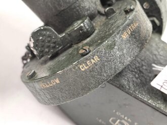 Großbritannien, höchstwahrscheinlich 2. Weltkrieg,  Flak Optik , Hersteller Ross Ltd. Guter Gesamtzustand, gute Durchsicht
