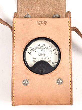 Großbritannien, Ohm Messgerät von Hersteller...